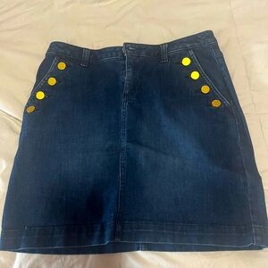 Micheal Kors short jean skirt